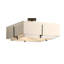 Exos Square Large Double Shade Semi Flush Mount-71819025-72070624