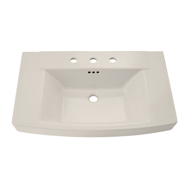 American Standard Townsend 19.5'' Rectangular Bathroom Sink with Overflow, Linen