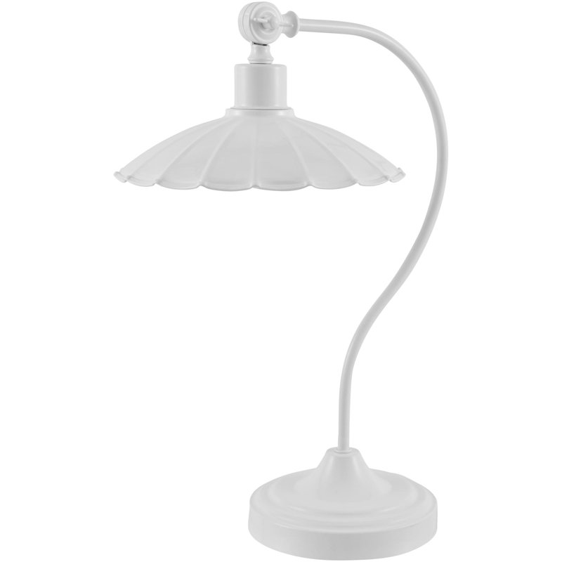 Lampe de table Pavona, White