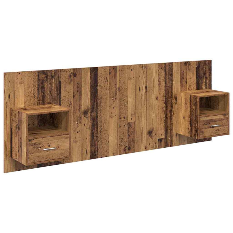 UK Emperor Headboard, Old Wood, Emperor (7')