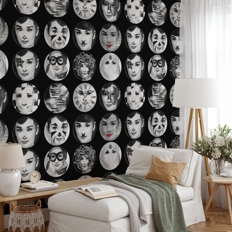 Cesily 2.5m x 2m Matte Wallpaper Roll