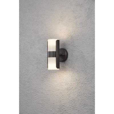 Modena Double Wall Light Black: Illuminate Your Outdoor Space with a Sleek and Stylish Design