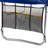 Trampoline Pad With Opening, 0.8" Thick Foam, Replacement Safety Spring Cover, Extra Storage Bag-106884265-106884266