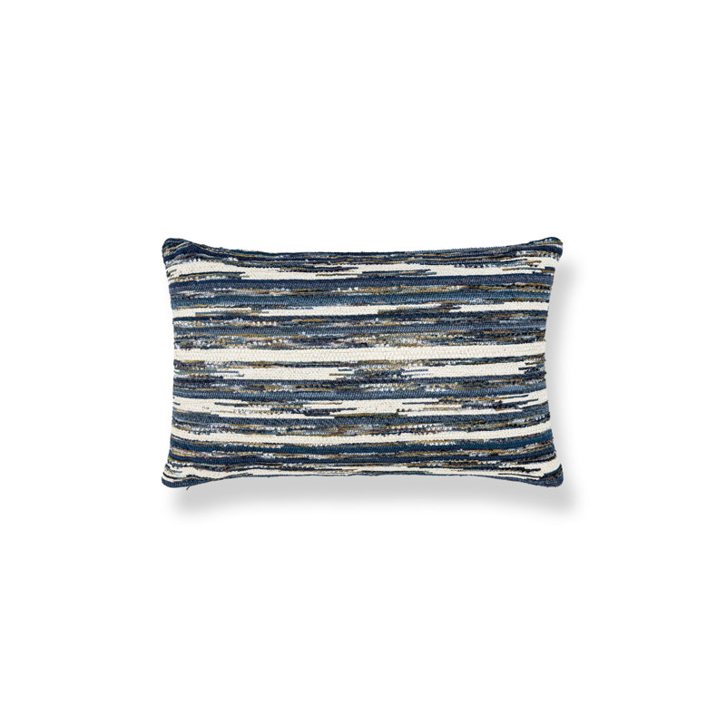 Pillow Cover & Insert, Rectangle - 22"H x 14"W, Indigo Horizons