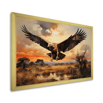 Vautour sur I, impression sur toile