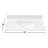 37'' Snow White Engineered Marble Single Bathroom Vanity Top with Sink-46818261