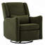 Fauteuil inclinable à bascule pivotant à oreilles de 29,5 po de largeur, fauteuil inclinable à bascule oscillant, fauteuil à bascule pour chambre à coucher et salon, molleton-1747044013