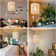 Plug in Pendant Light, Rattan Hanging Lights with Plug in Cord 15ft Dimmable Cord
