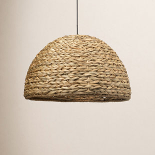 Shoreline Single Light Seagrass Pendant