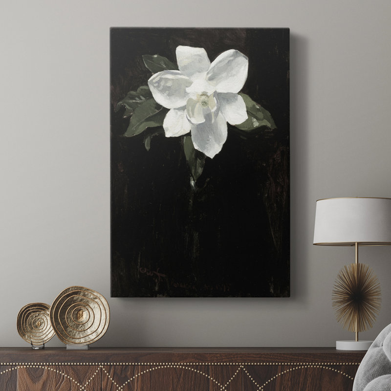 Imprimé floral rétro Cxx - galerie sur mesure, H 36 po x l 24 po