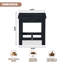 Tabouret d'appoint en bois d'acacia massif-372102421