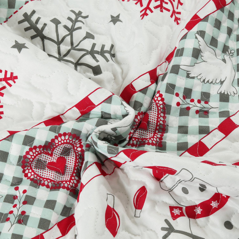 C89 Bedding, Queen Quilt + 2 Standard Shams