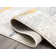 Tapis gris / beige / jaune Braziel