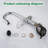 ??high Arc Pull-down Kitchen Faucet - Single Hole Stainless Steel, Modern Sink Faucet -115733780