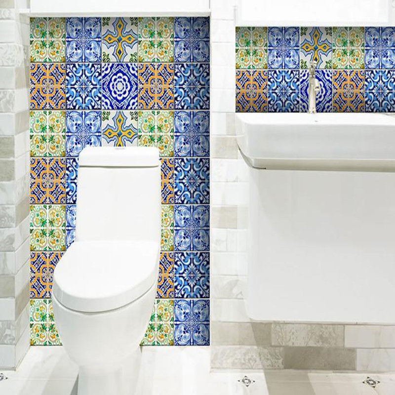 Carrelage mosaïque auto-adhésif en vinyle Lima, H 5 po x l 5 po x P 0,1 po