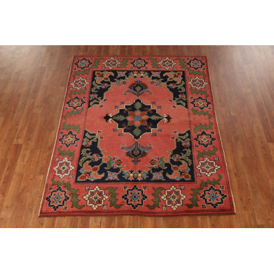 Tapis turc géométrique en laine Anatolian 5 x 6