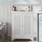 Two Door Rattan Storage Cabinet With Adjustable Partition