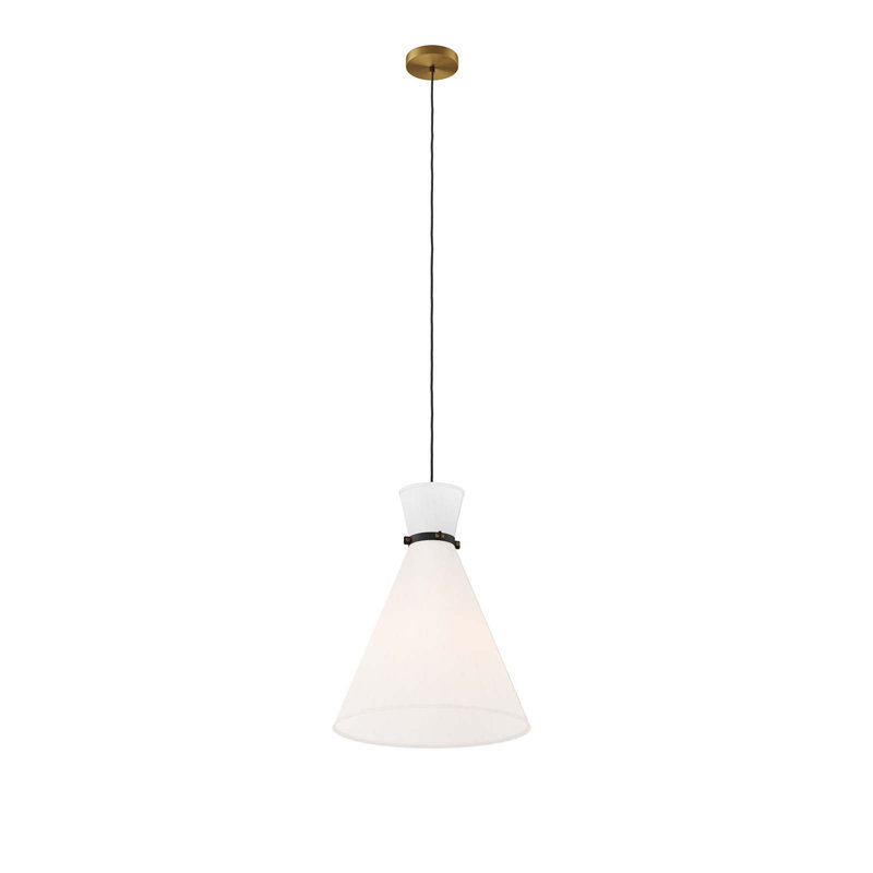 Starlight White Satin Brass 72" LED Indoor/Outdoor Pendant Light