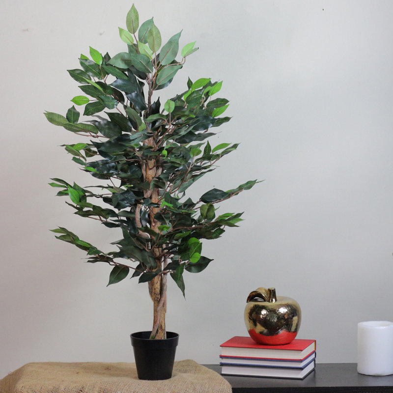 Ficus artificiel en soie 36,5 po