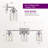 Beaudette 3 - Light Dimmable Vanity Light-683960120