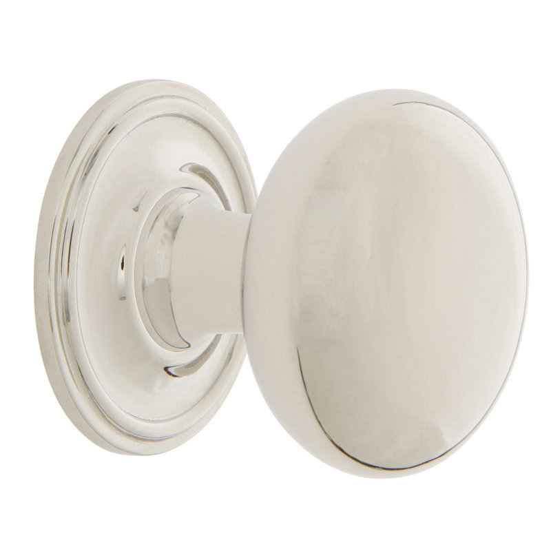 New York 1 3/8" Diameter Round Knob, Polished Nickel