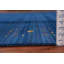 Tapis bleu Gabbeh 9