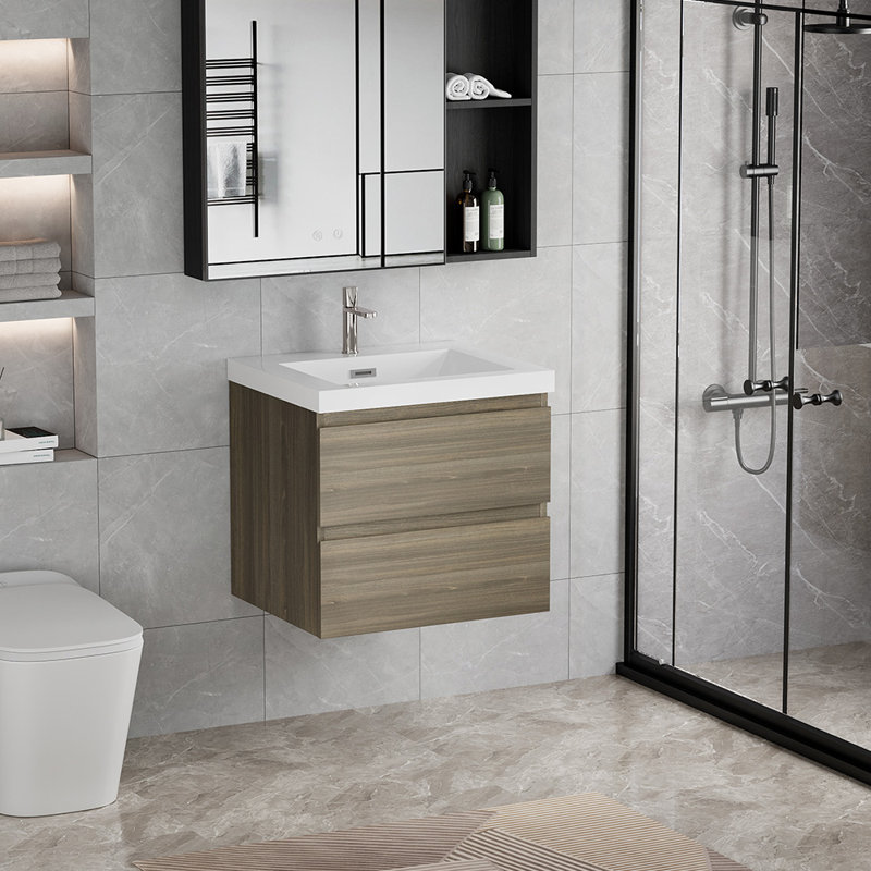 30" Floating Bathroom Vanity With Sink