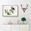 Butterflies on Pink Thistles by Morimoto Toko - Picture Frame Art Print-55680602-55680603