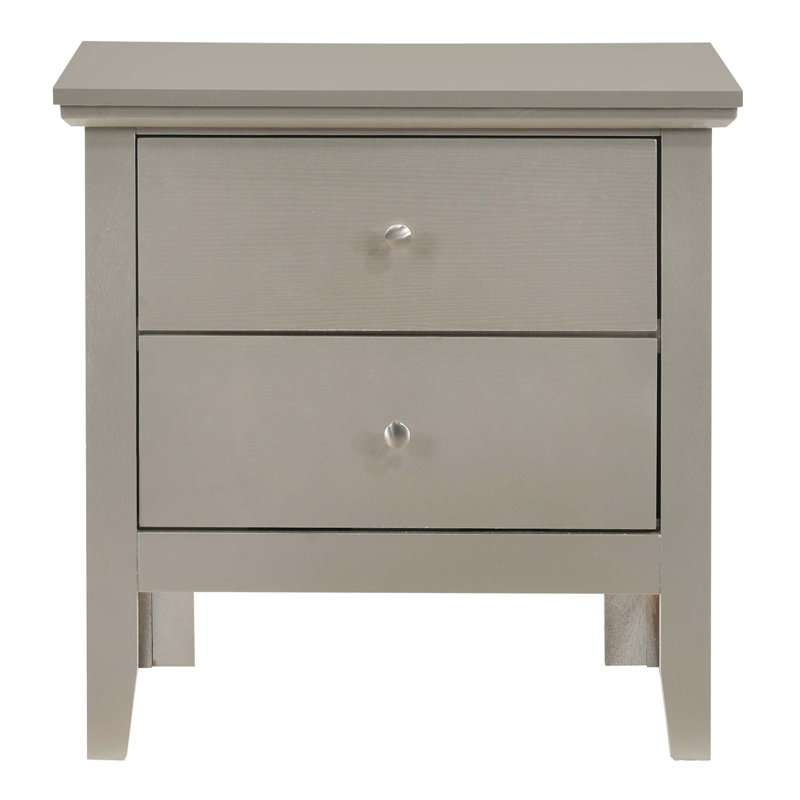 Elegant Nightstand, Champagne