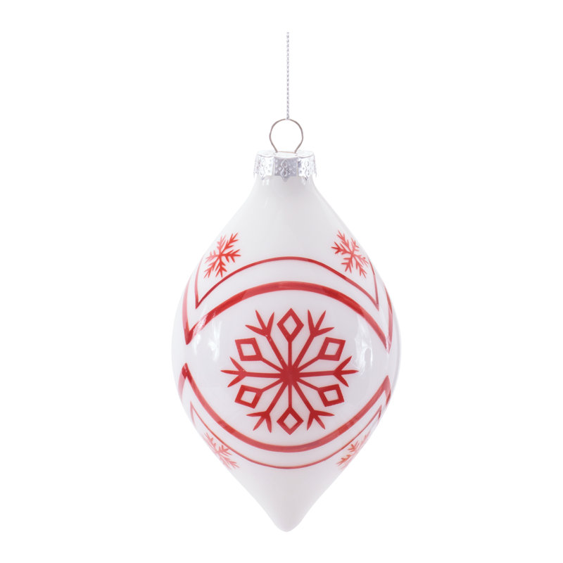 Ornements de Noël en verre (ensemble de 6)