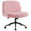 Milicent Armless Wide Desk Chair with Wheels-799725500-804155516
