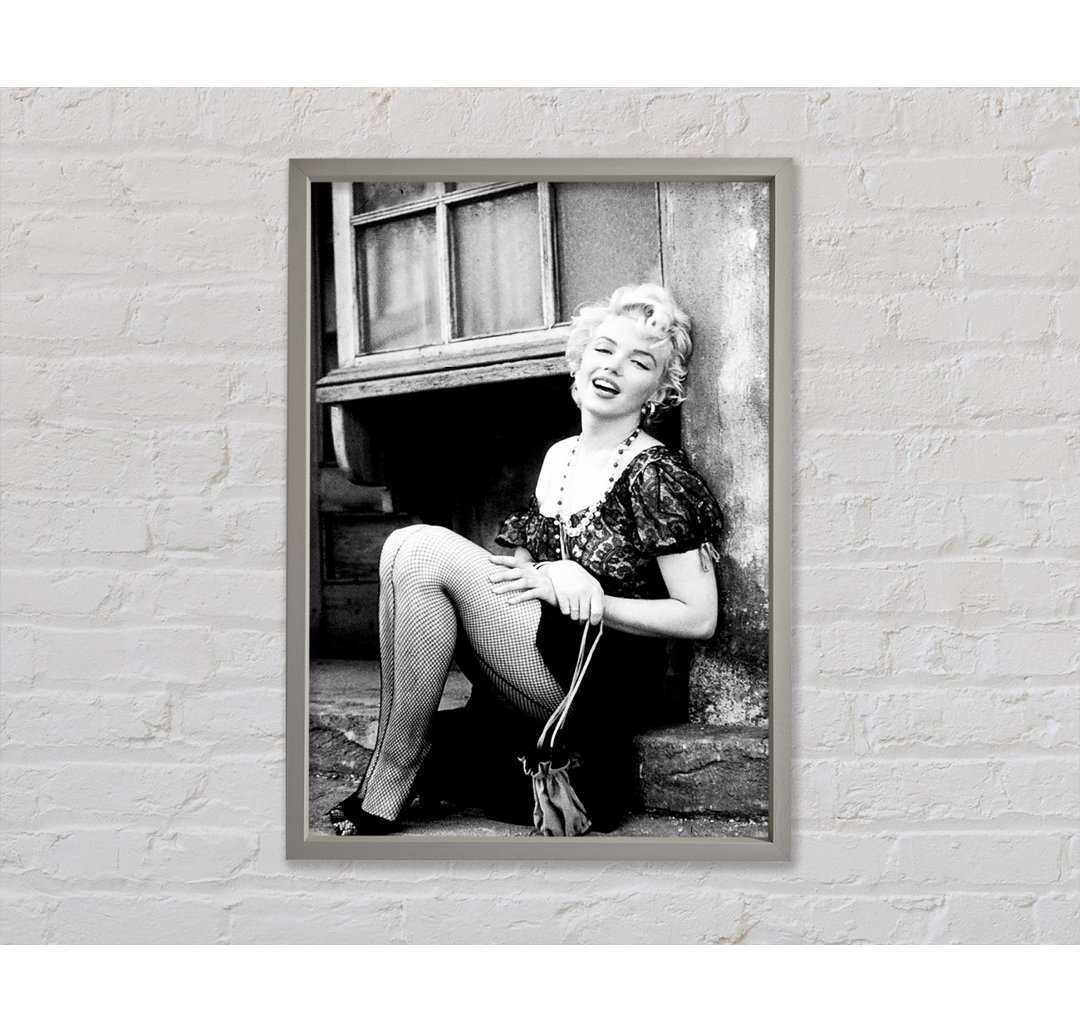 The Bus Stop von Marilyn Monroe - Einzelne Bilderrahmen Kunstdrucke auf Leinwand