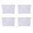 Wham Crystal 102L Plastic Storage Box Pack of 4 Clear
