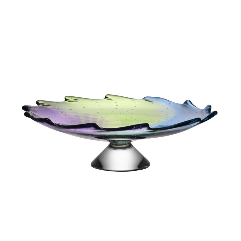 Poppy Glass Decorative Plate