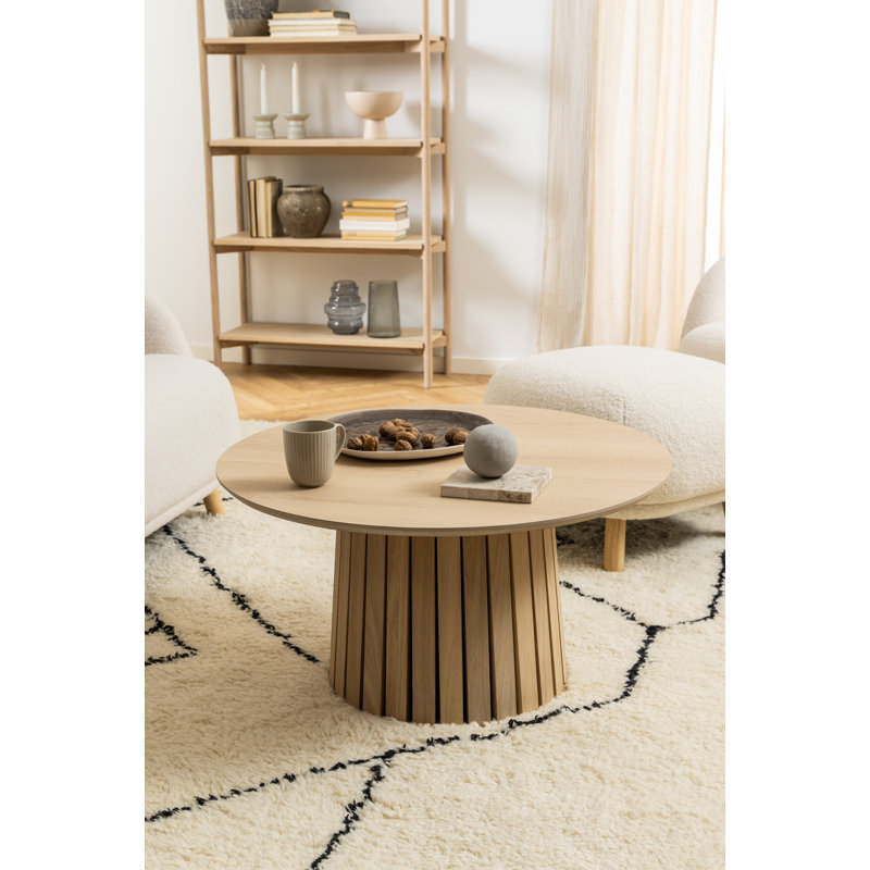 Scot Pedestal Coffee Table