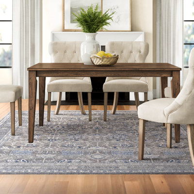 Kewaunee 60" Solid Wood Dining Table by Beachcrest Home