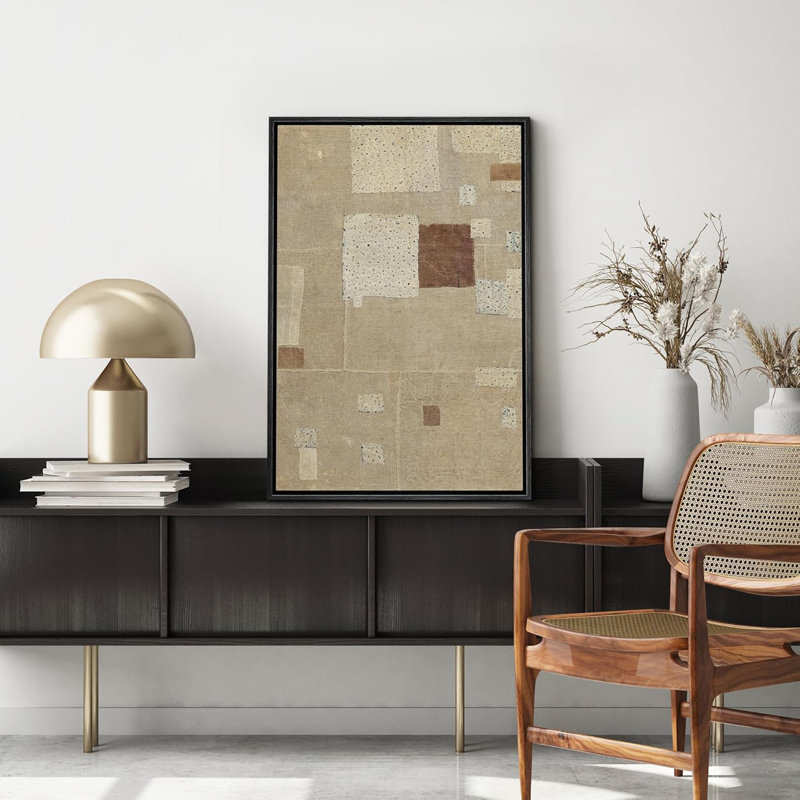 " Dark Abstract Gradient Illustrations ", 24" H x 16" W, Black