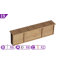 Console moderne en bois cannelé avec rangement -1492493848