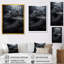 Gris onyx abîme de pierre - art mural pierre géode-760246910-760246894