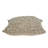 Parkland Collection Tria 18 in. x 18 in. Beige Shag Textured Decorative Throw Pillow