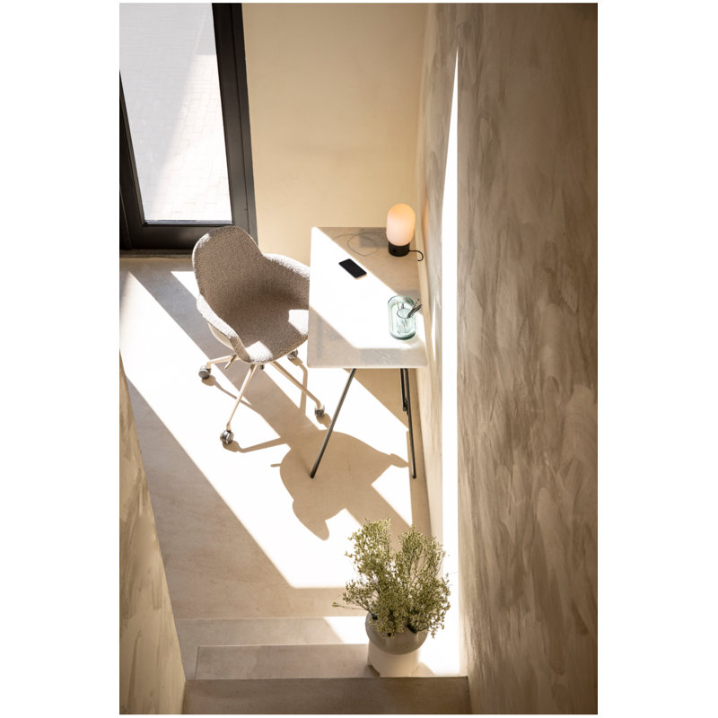 Albert Swivel Task Chair, Brown, Taupe