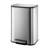 Stainless Steel Garbage Can with Lid, Step-On Pedal and Inner Bucket, Rectangular Trash Can for Kitchen-108928416
