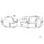 Stilla 3 - Piece Living Room Set-1716889407