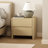 Linda 24" Modern Nightstand with 2 Drawers in Natural Oak-116275883