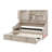 Twin Size Upholstered Daybed Featuring LED Armrest Lights, Built-In Storage Shelves & Cabinets-792461795