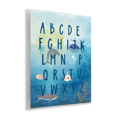 Art mural Sea Alphabet par Daniela Santiago