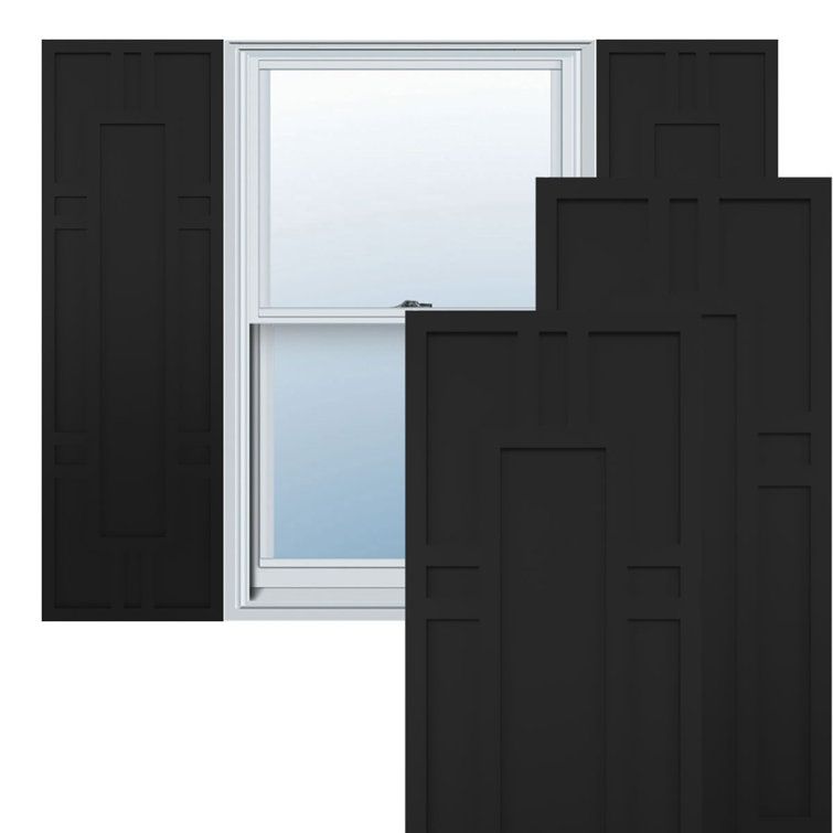 True Fit PVC Hastings Fixed Mount Shutters