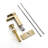 Single-Hole Single-handle Bathroom Faucet with Drain Assembly-73054350