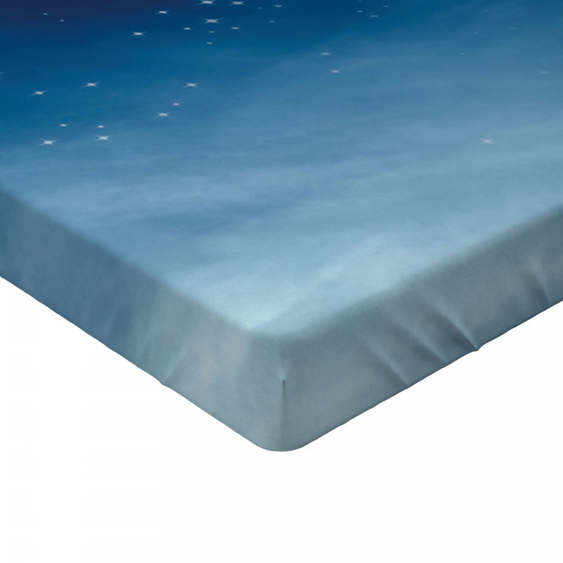 Microfiber Abstract Fitted Sheet, Full Fitted Sheet