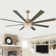 72" 6-Blade Reversible Ceiling Fan With LED Lights And Remote Control, 6-Speed, Timer Setting Quiet DC Motor